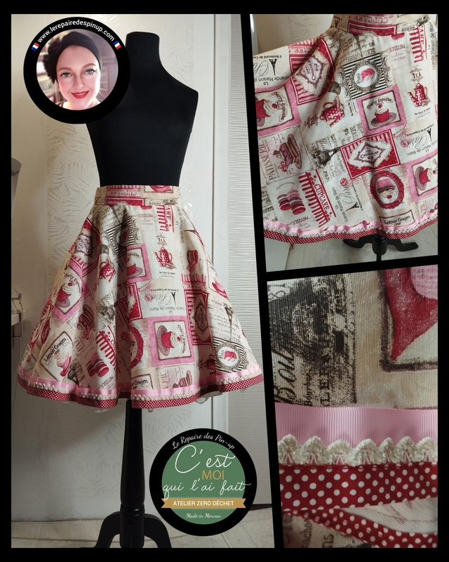 Jupe Modèle Gourmandise T44