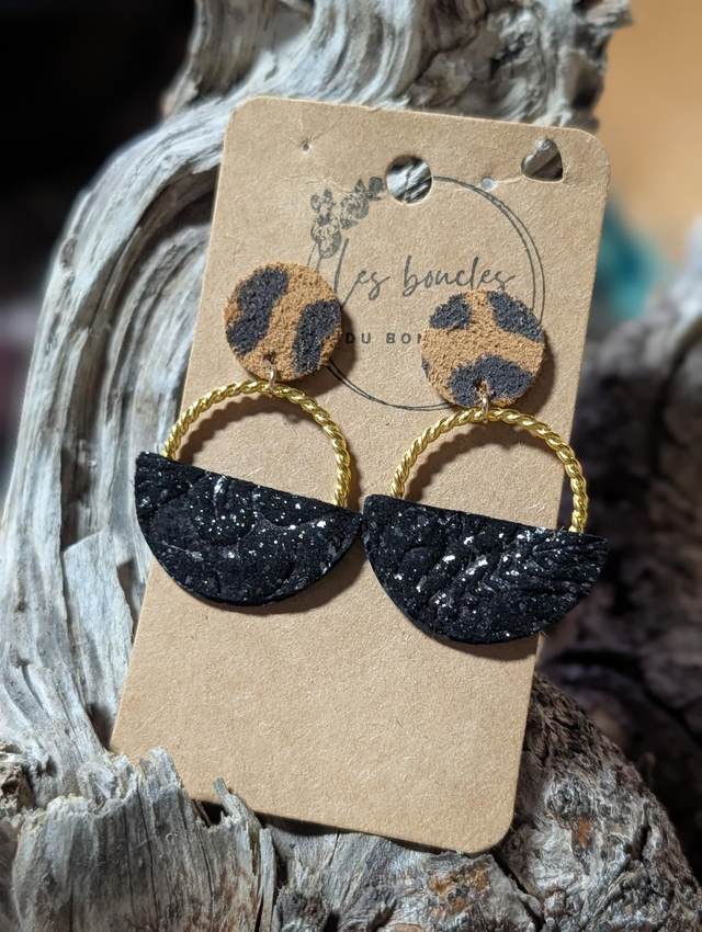 Boucles d'oreilles Collection Éclipse ec013