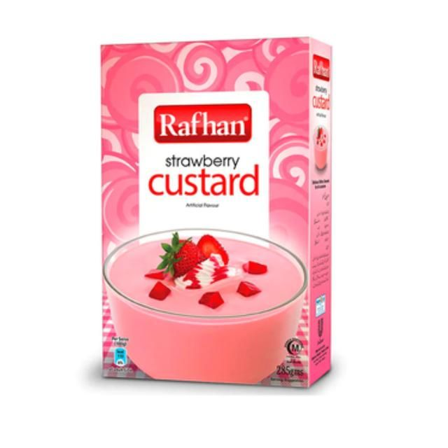 Rafhan Custard Strawberry 275g