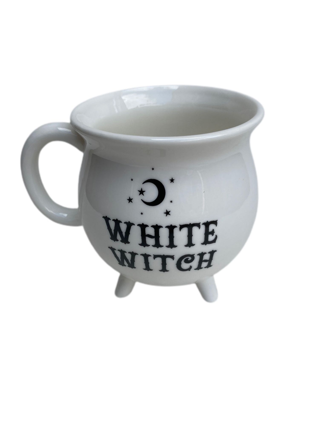 White Witch Cauldron mug