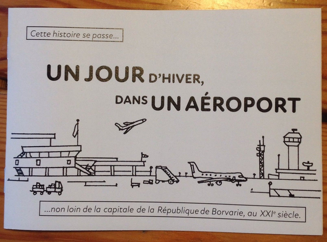 Un jour d'hiver, dans un aéroport