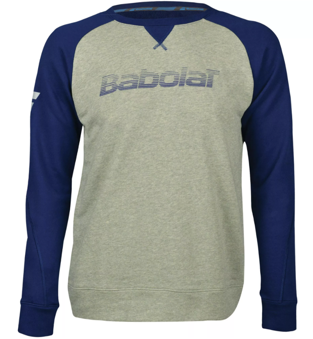 Babolat Core Sweatshirt - High Rise Heather  RRP £30