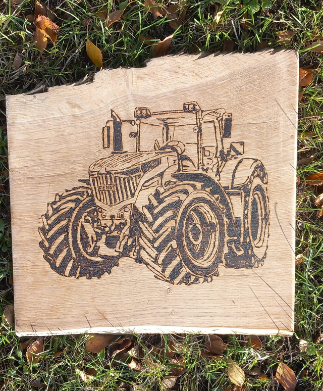 Tracteur F décoration 