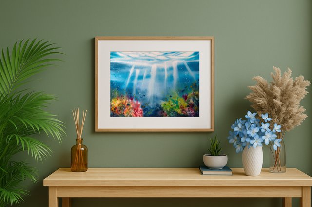 Corales con sal - 31x41 cm 