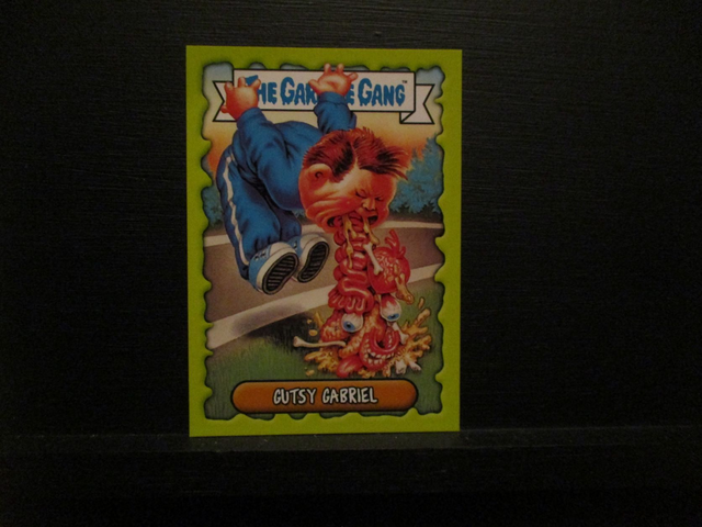 Gutsy Gabriel - (Topps) The Garbage Gang Original Trading Card #23