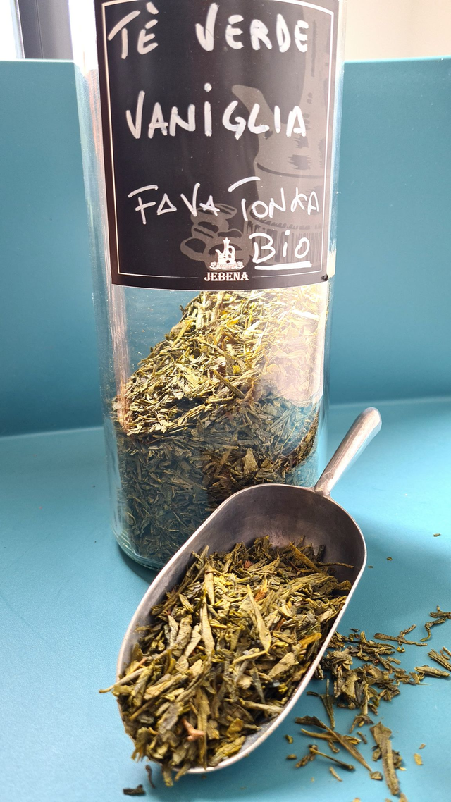 Tè verde Sencha  Vaniglia e Tonka BIO