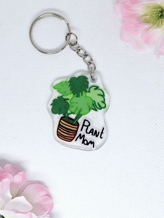 Plant Mom | Keychain