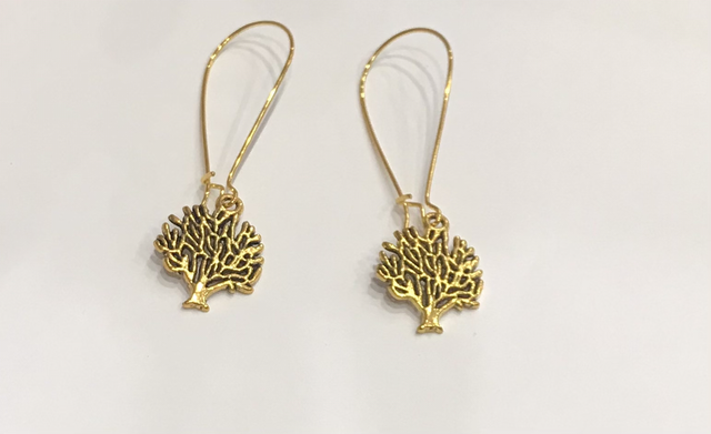 Gold Coloured Dangling - GCD35