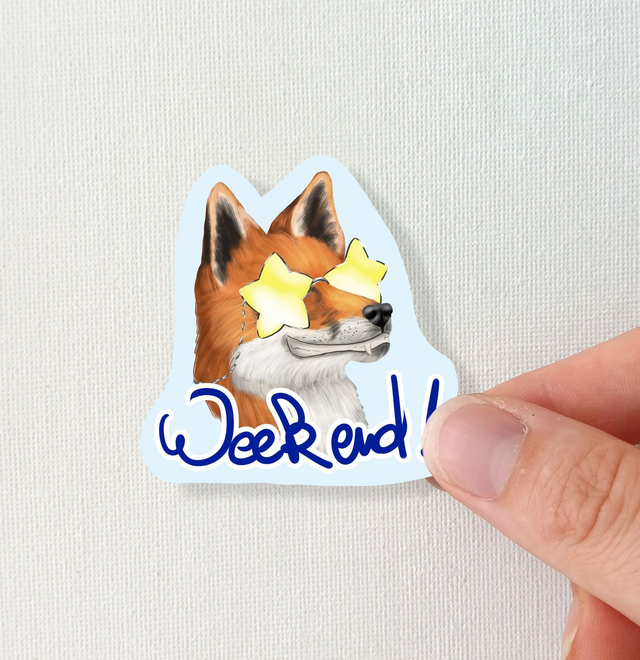Sticker &quot;Week-end !&quot;