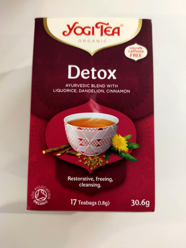 Detox Organic Yogi Tea 17 bags 86466 