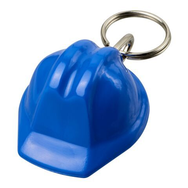 Kolt hard hat-shaped recycled keychain