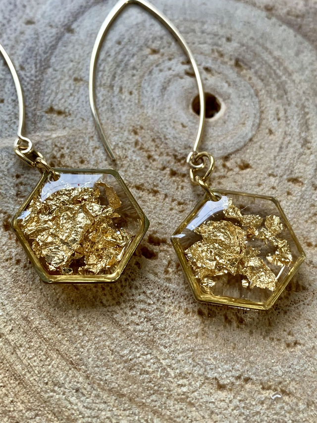 Boucles d'oreilles en goldfilled