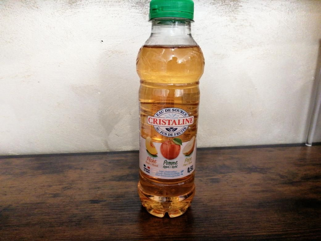 Cristaline pêche /pomme/poire