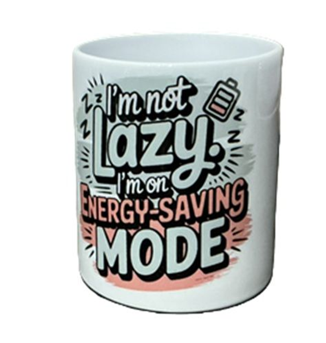 I Am Not Lazzy - 11oz Personalized Ceramic Mug