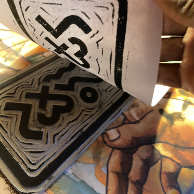 Estampe “SXM” - 14x21cm / 2025