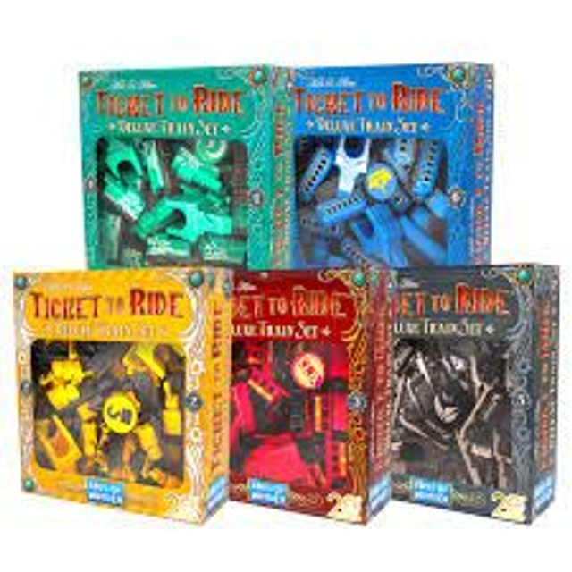 ¡Aventureros al Tren! Expositor del set completo de trenes Deluxe 20º Aniversario