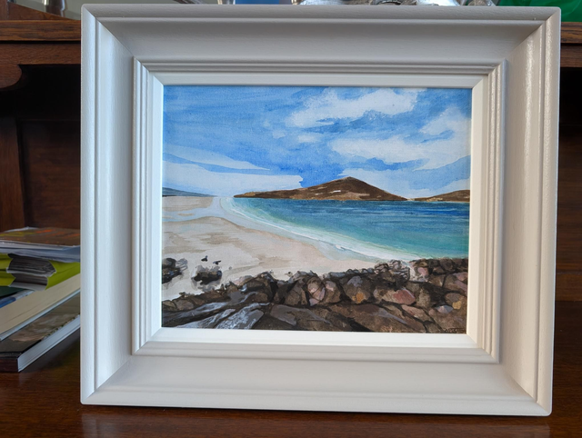 Luskentyre on a Calm Day ( Available from Macgregor Fine Art Glasgow)