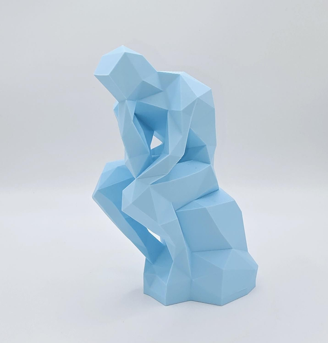 156. 3D Printed Cave thinker