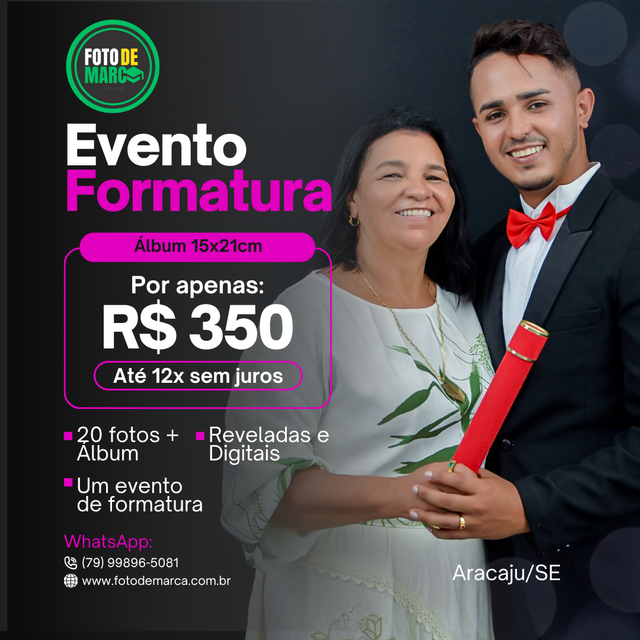 Cobertura Fotográfica de Formatura