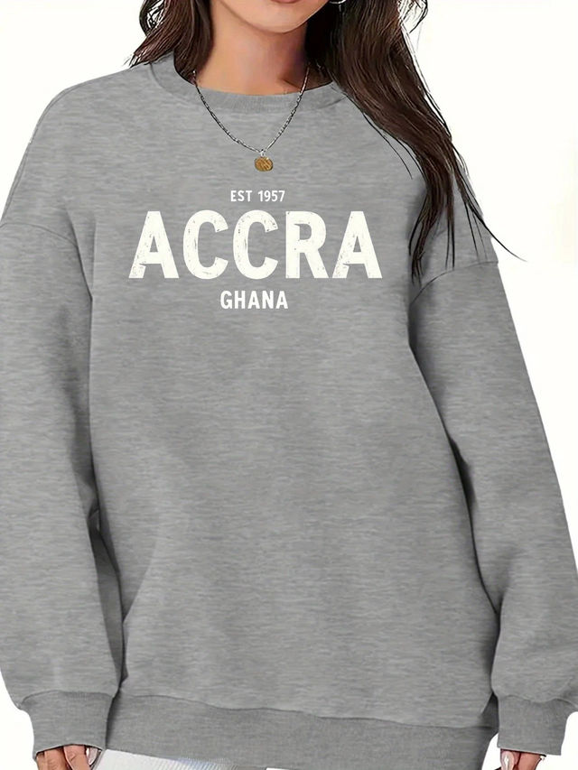 Women's Plus Size Casual Sweatshirt