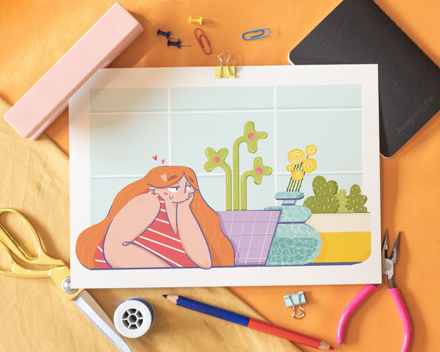 A4 - Amour de plante 