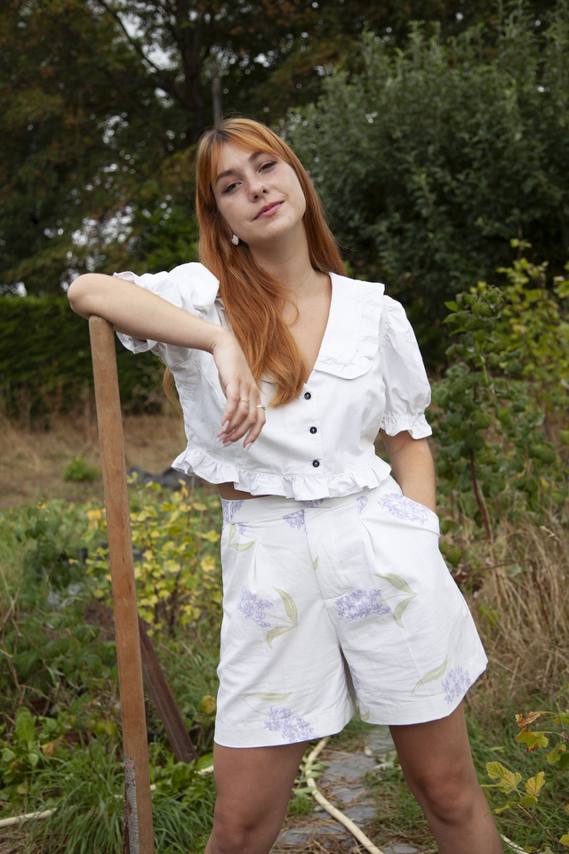 Chemisier Rêverie - manches courtes