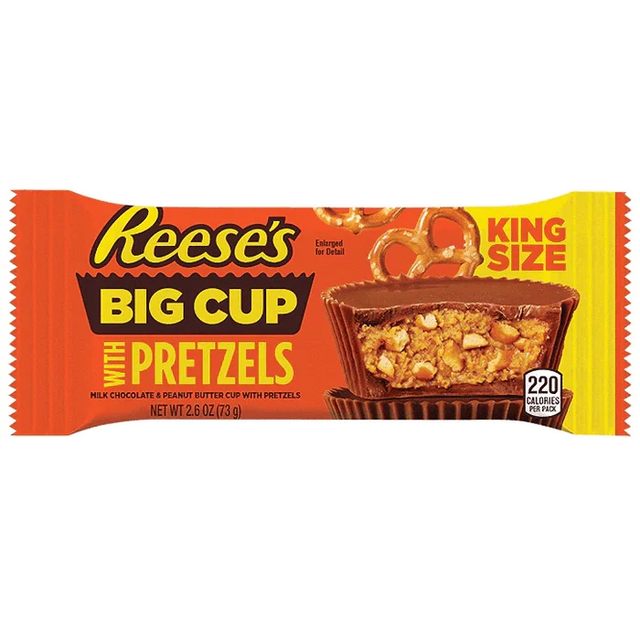 Reese&#039;s Big Cup With Pretzels King Size (74g)