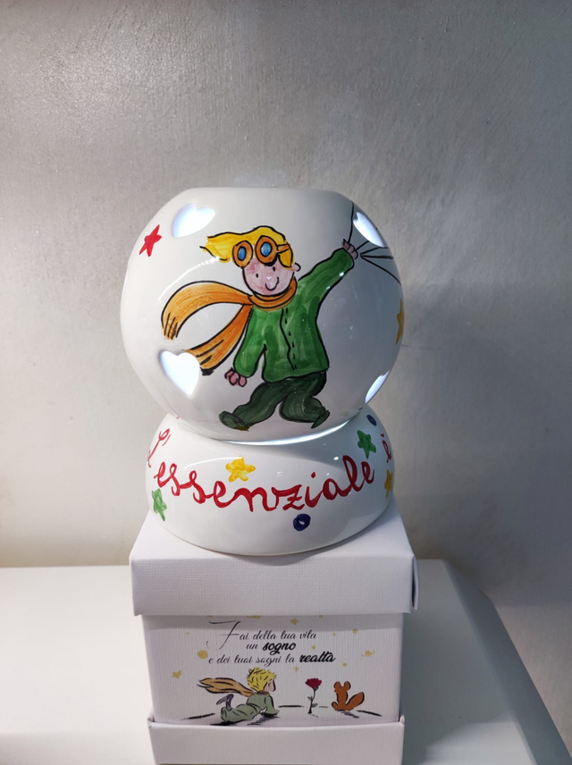 Sfera Led con base collezione piccolo principe