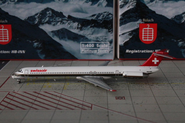 Swissair MD-81 (HB-INN) "Bülach", 1:400