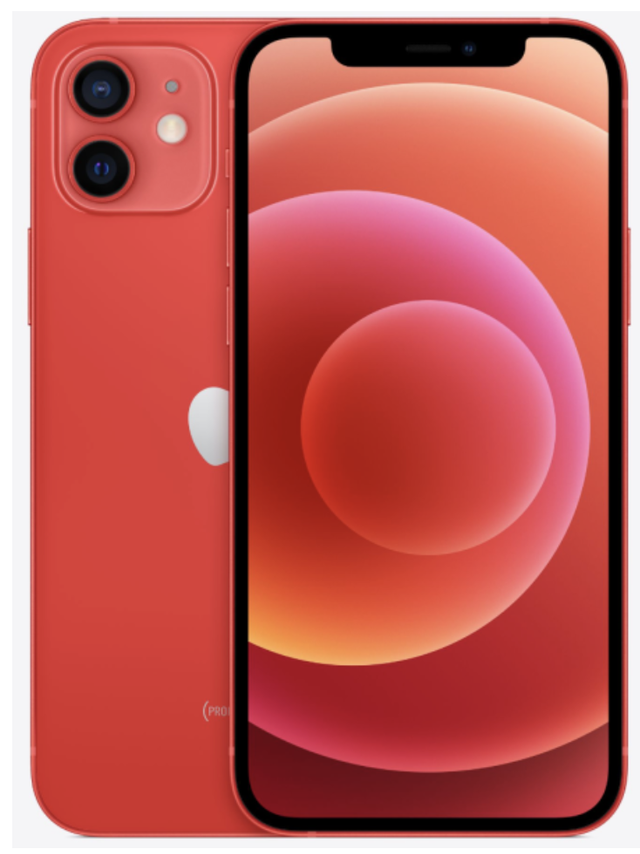iPhone 12 RED 256 GB - Mobile-023