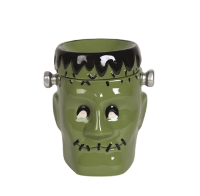 Green Frankenstein tealight wax warmer  