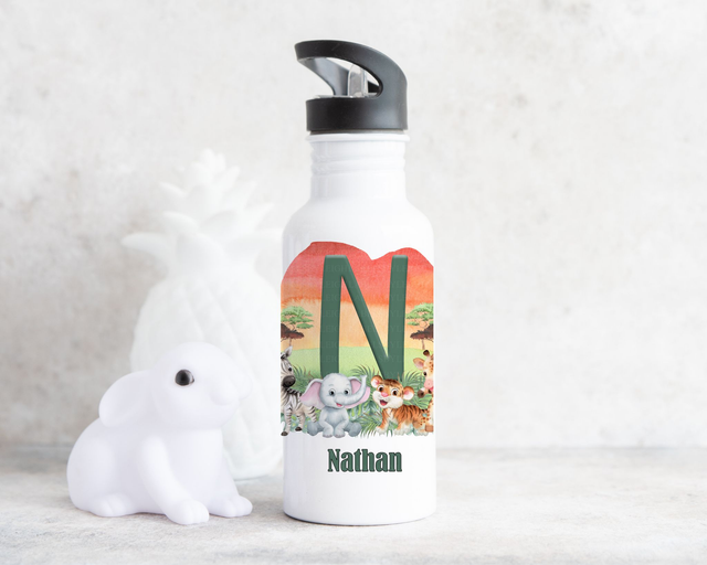 Personalised Safari Water Bottle