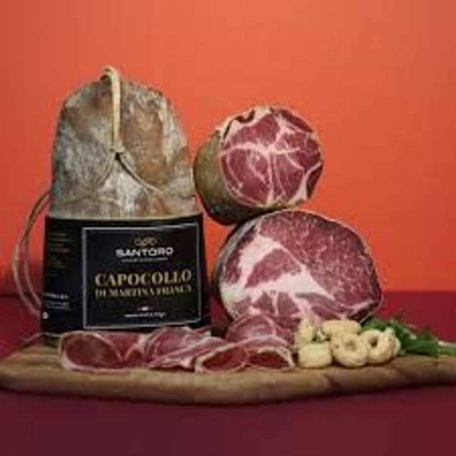 Capocollo di Martina Franca - Salumificio Santoro - Trancio da 800gr