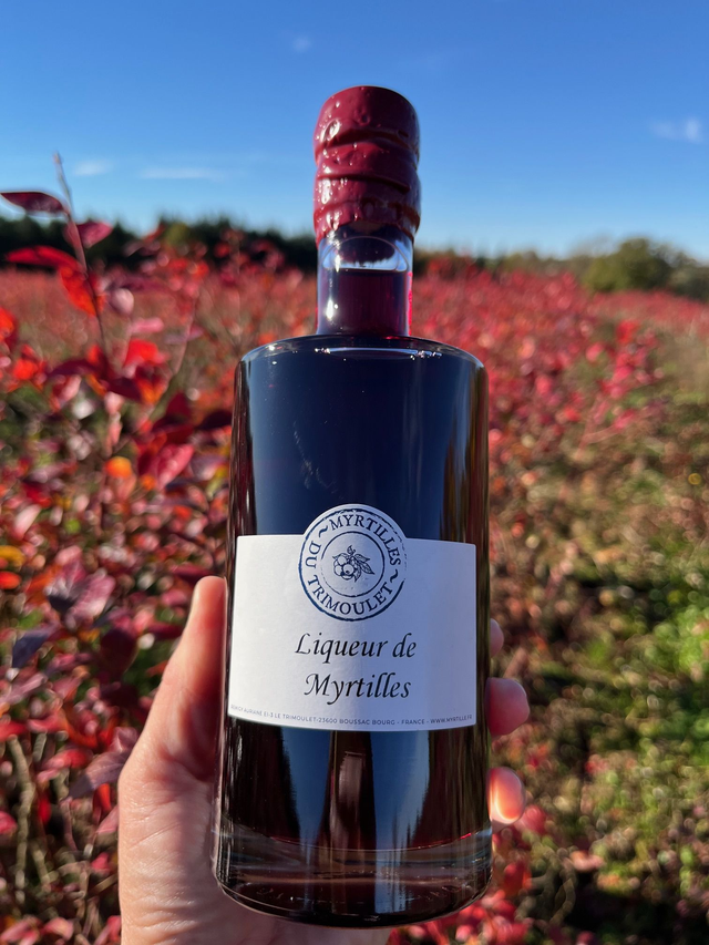 Liqueur de Myrtille - Grande bouteille