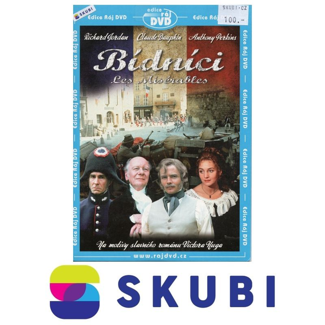 DVD Bídníci / Les Miserables - CZ, EN