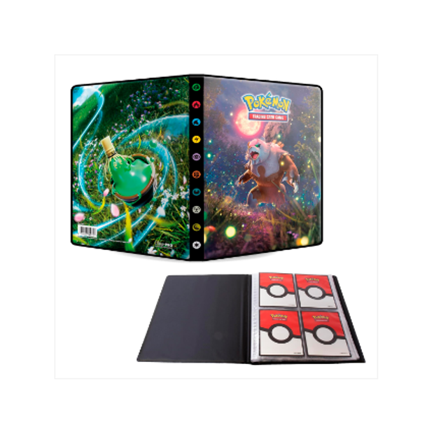 (26-06) Portafolio para cartas Pokemon Scarlet / Violet de 4 bolsillos