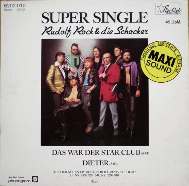 Rudolf Rock & Die Schocker – Das War Der Star Club / Dieter Vinyl