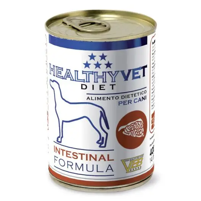 Healthyvet Diet Intestinal formula paštetas šunims 400g