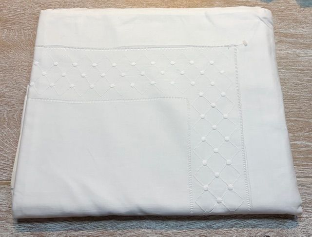 JUEGO SABANAS BODOQUES ALGODON CAMA 90X2  