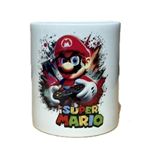Supper Mario Mug  - Novelty Mug - 11oz Ceramic Mug