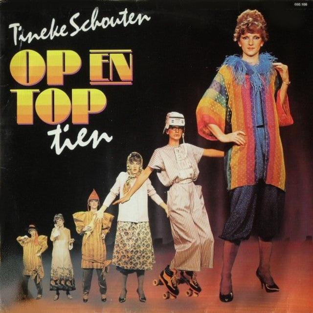Tineke Schouten - Op En Top Tien (LP)