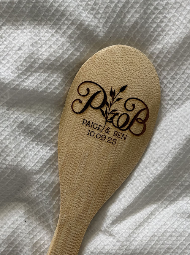 Personalised Spoon - Perfect Wedding or Anniversary Gift