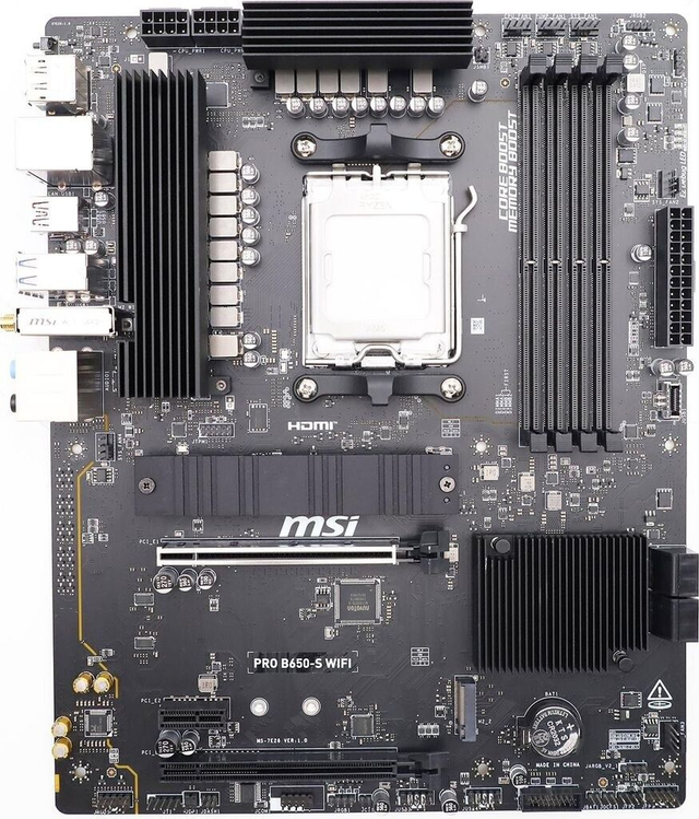 02.2.0042 – Scheda Madre MSI Pro B650‑S WIFI AM5 – ATX business per Ryzen 7000