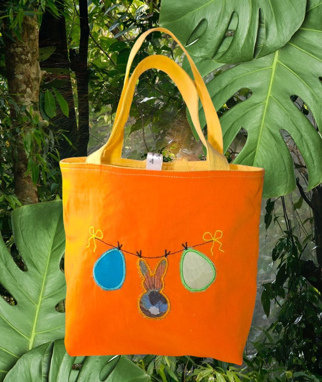 Sac Pâques orange 