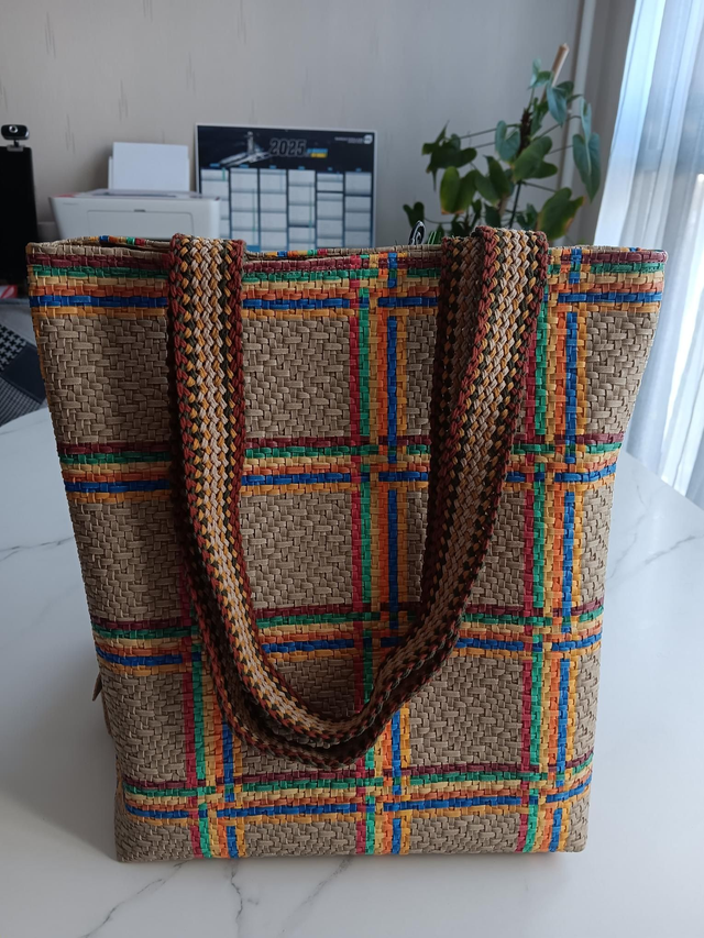 Sac cabas,  sac shopping,  sac tote bag création fait main et doublé et poche à l&#039;intérieur 