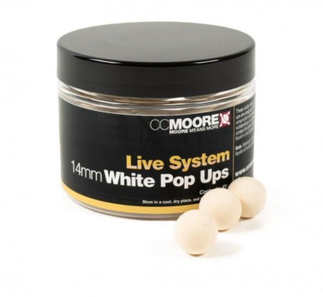 CC Moore Live System White Pop Ups