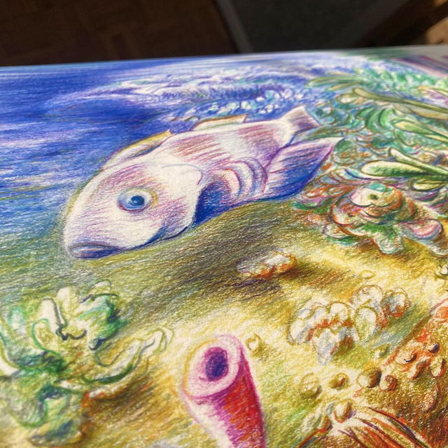 Tirage d'art - Sous l'océan