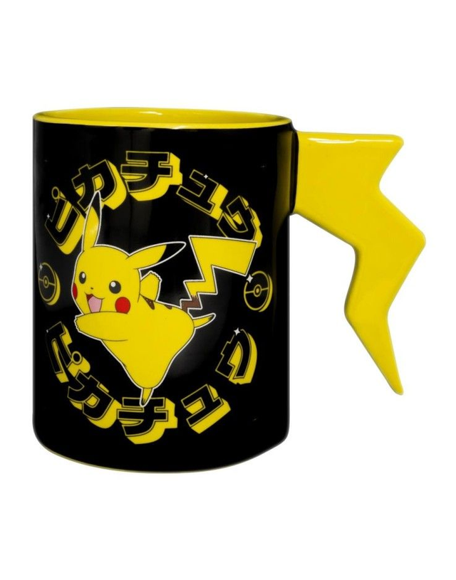 Pokemon: Pikachu 3D Mug (Black)