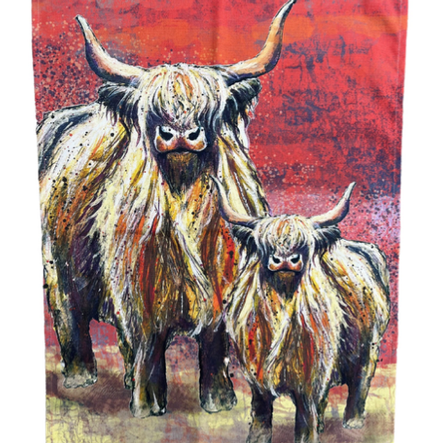 Red Tea Towel 