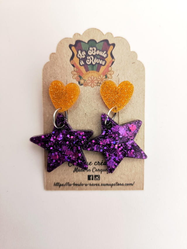 Boucles d'oreilles Crazy - C6